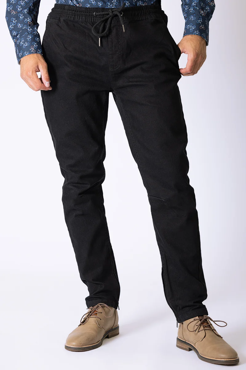Le pantalon taille élastique
