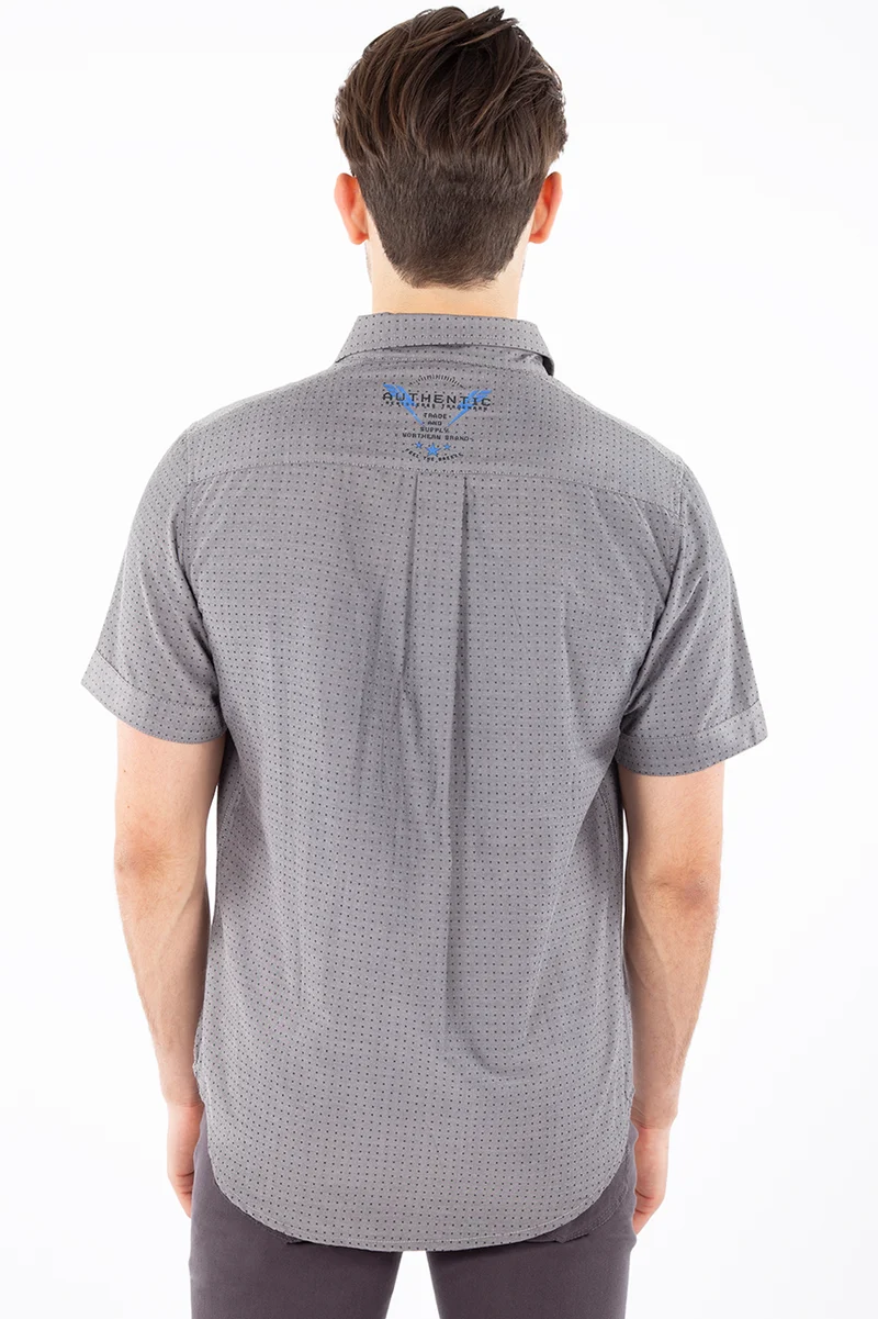 Chemise mini carreaux logo | Oxygen | 2 couleurs
