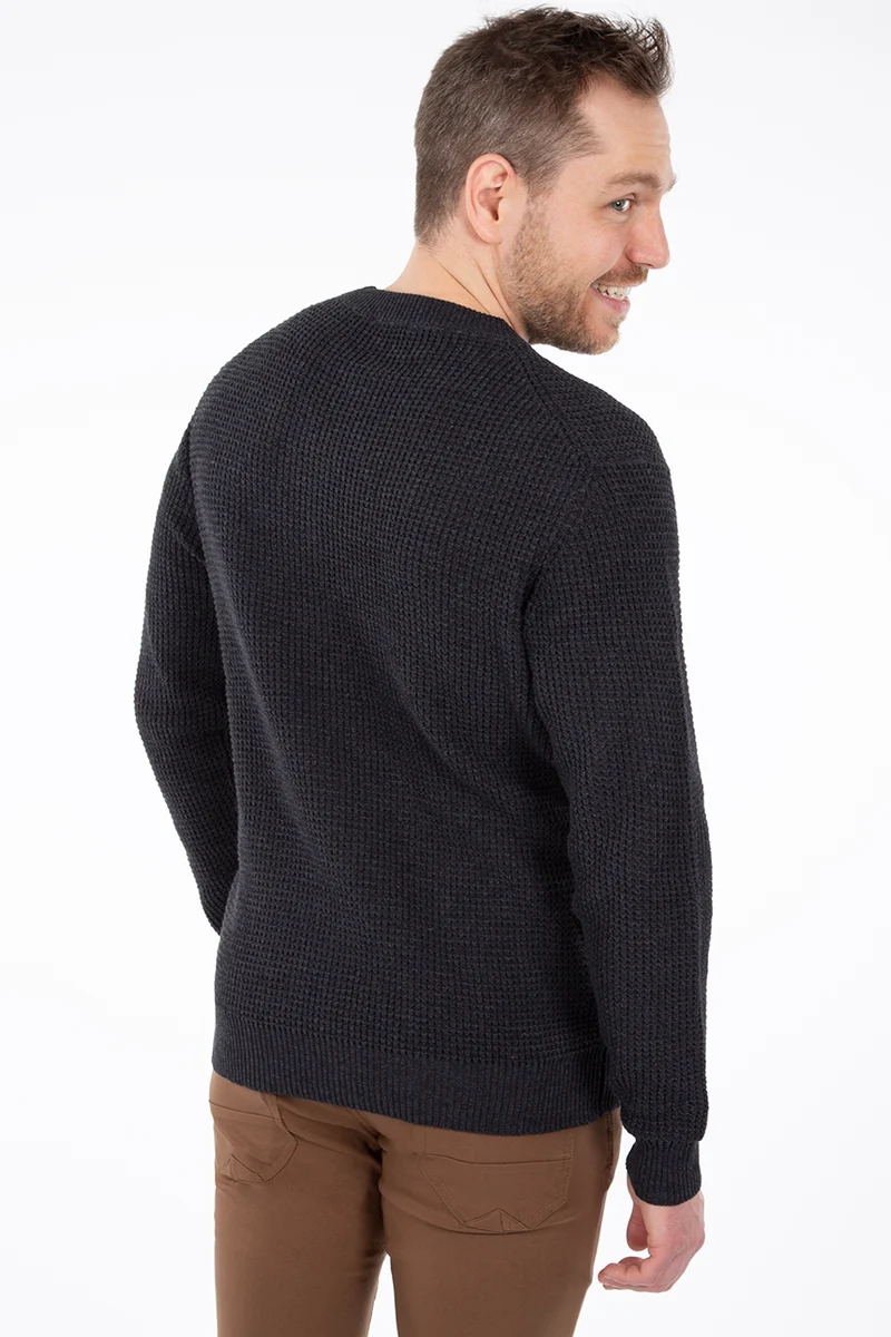 Chandail uni en tricot | 4 couleurs