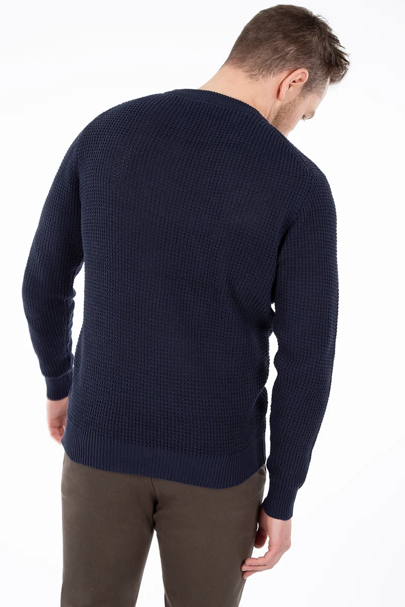 Chandail uni en tricot | 4 couleurs