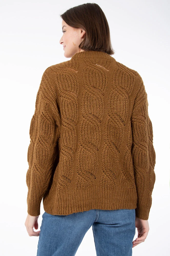 Chandail tricot câbles