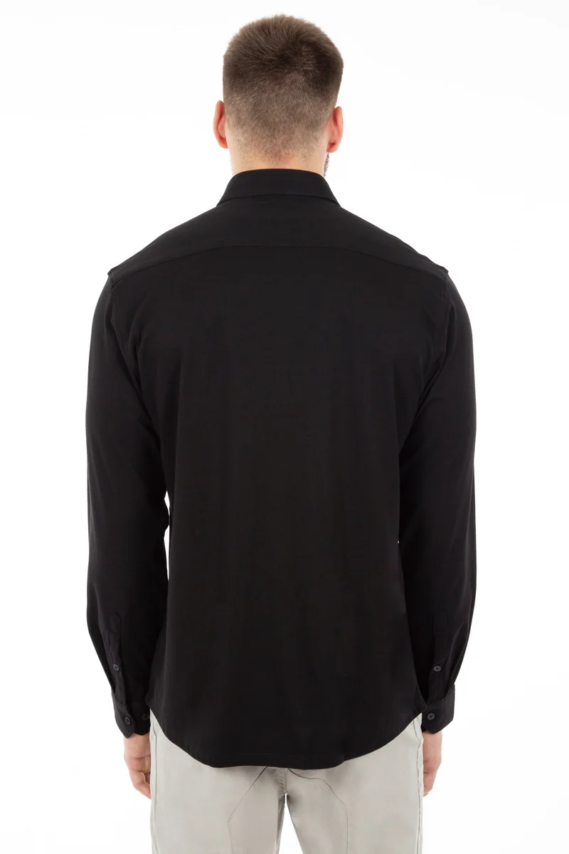 Chemise extensible unie Projek Raw | Modèle beau | 2 couleurs
