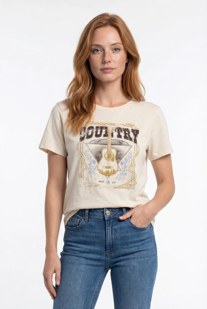 Le t-shirt imprimé