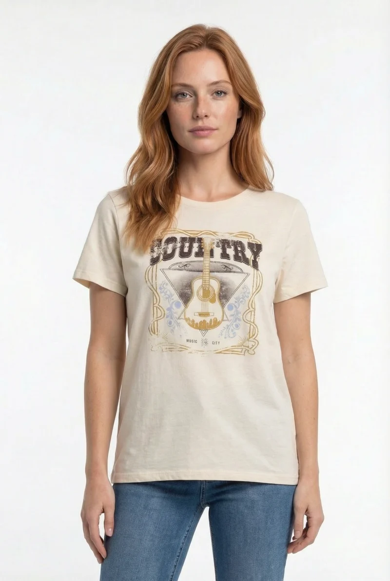 Le t-shirt imprimé
