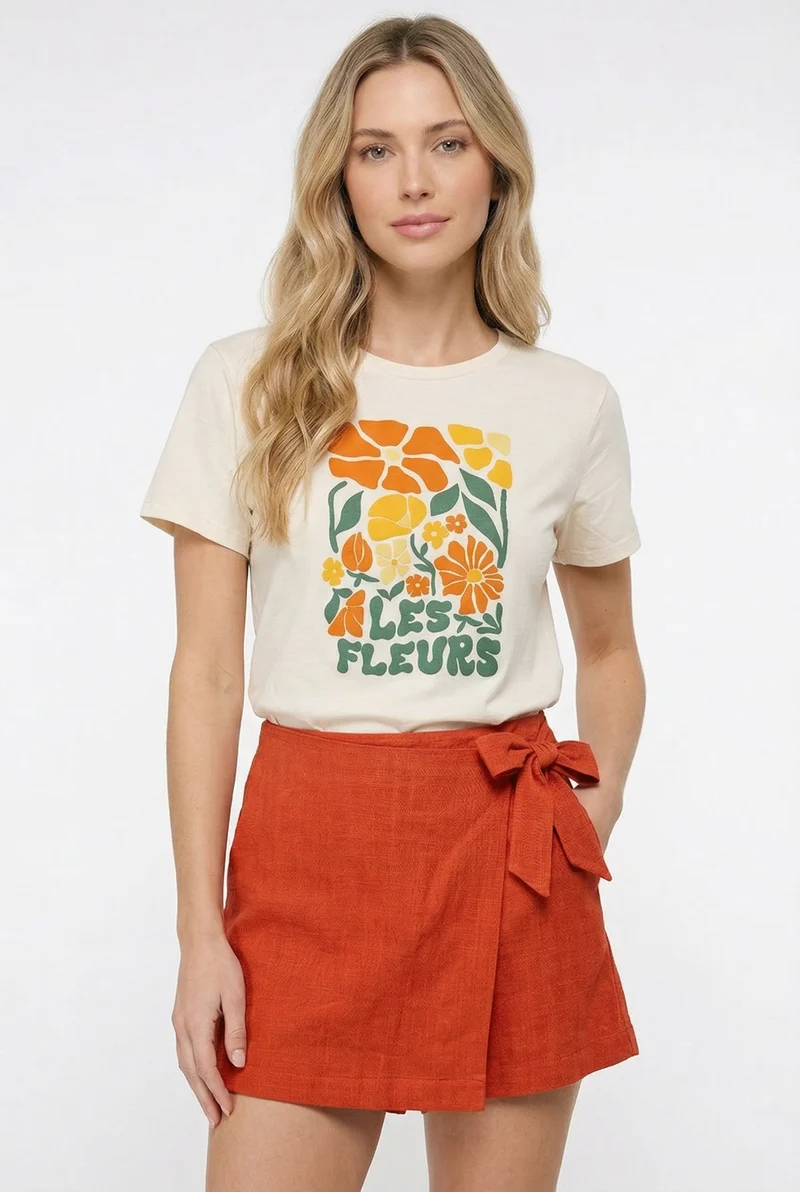 Le t-shirt imprimé