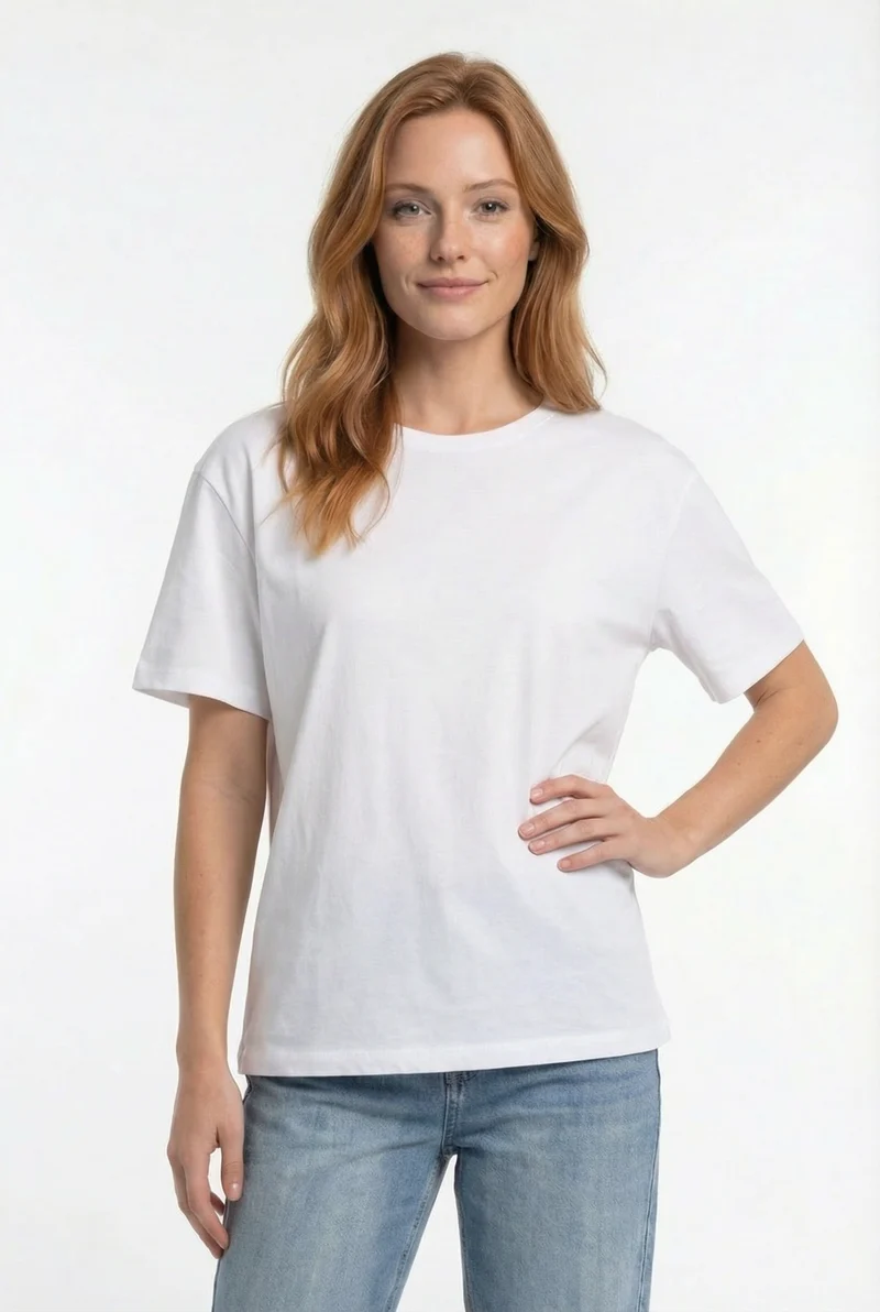 T-shirt boxy uni