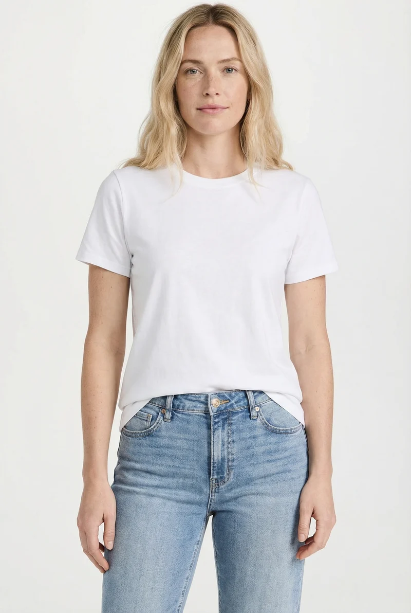 Le t-shirt essentiel à coupe classique