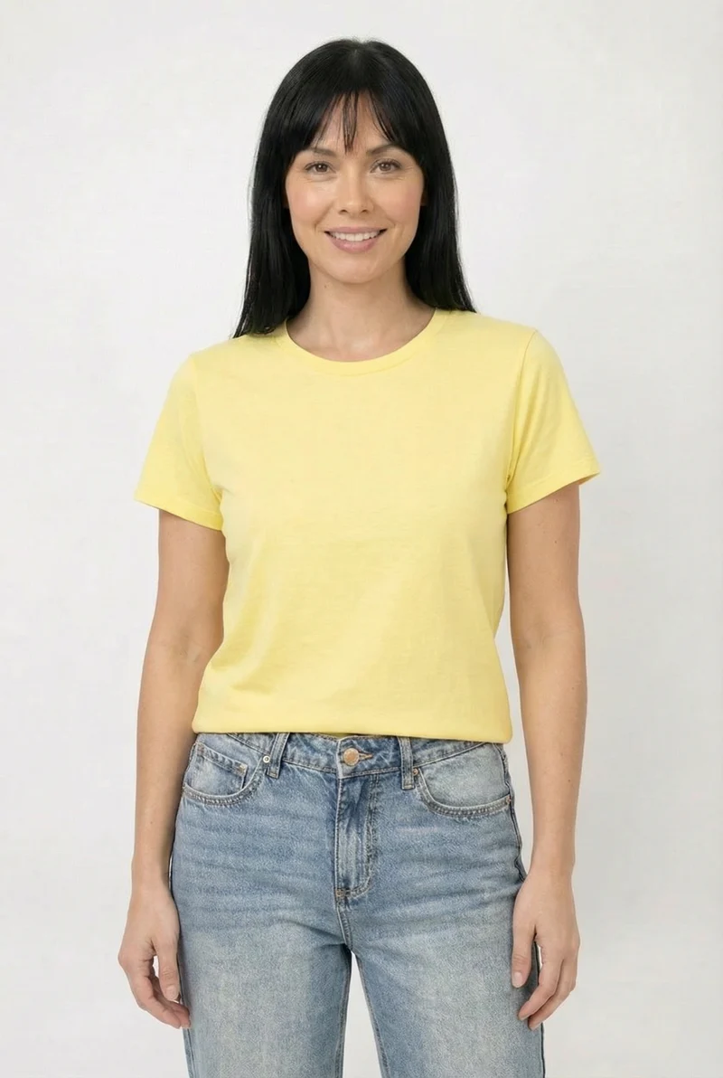 Le t-shirt essentiel à coupe classique