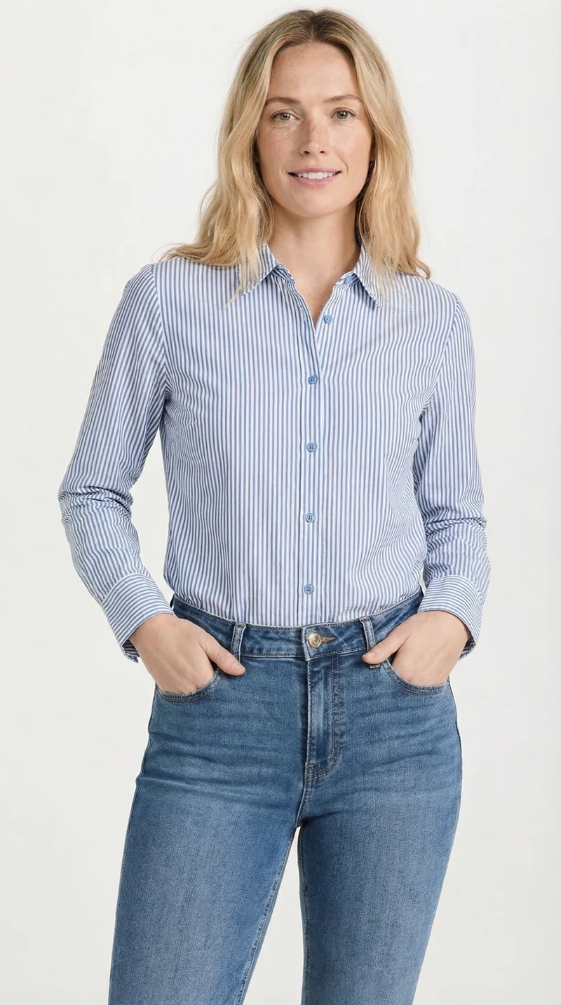 La chemise essentielle à coupe classique