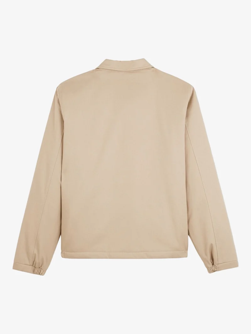 Blouson déperlant Eden Park beige en coton