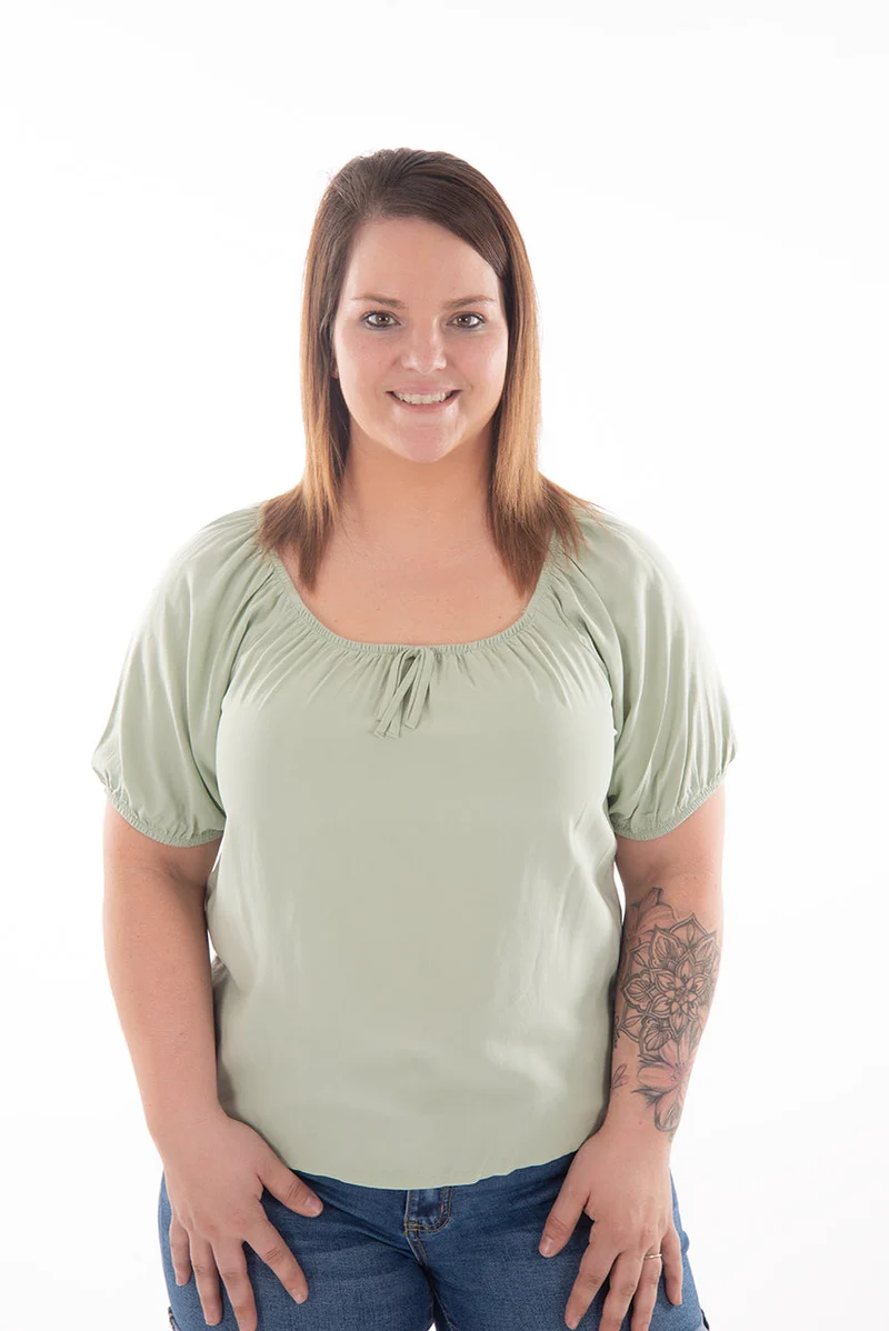 Blouse bohème manches courtes | 4 couleurs
