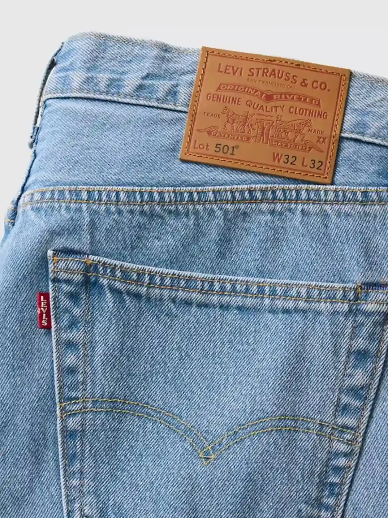 Jean 501 Levi's bleu