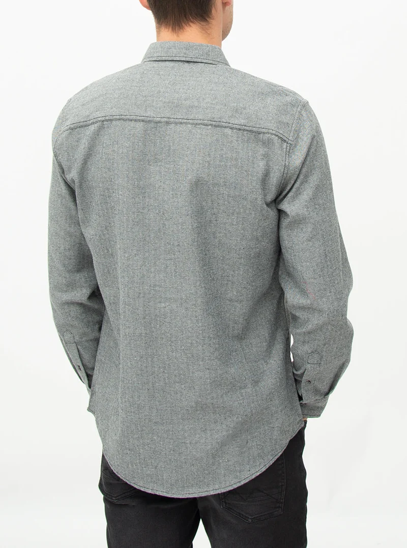Chemise en coton recyclé, 2 couleurs
