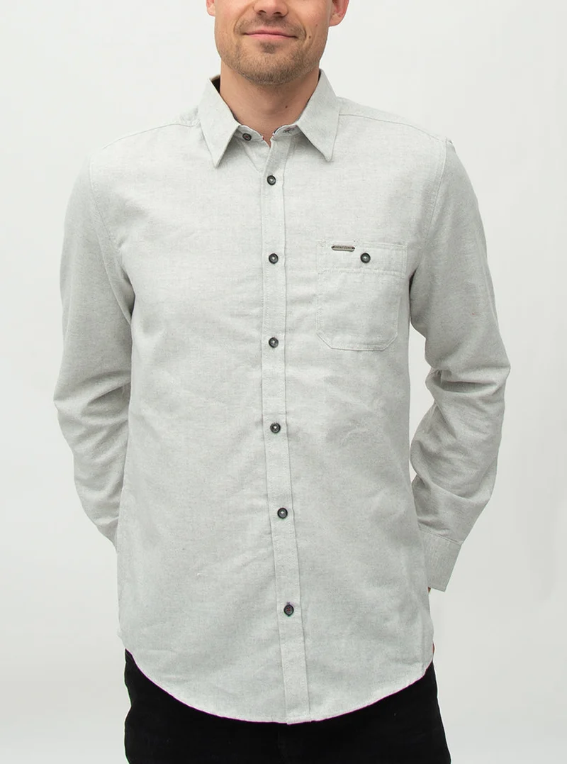 Chemise en coton recyclé, 2 couleurs