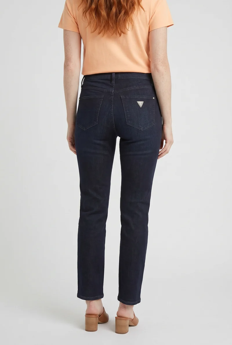 Le jeans semi-évasé bleu foncé | Modèle Sexy Boot