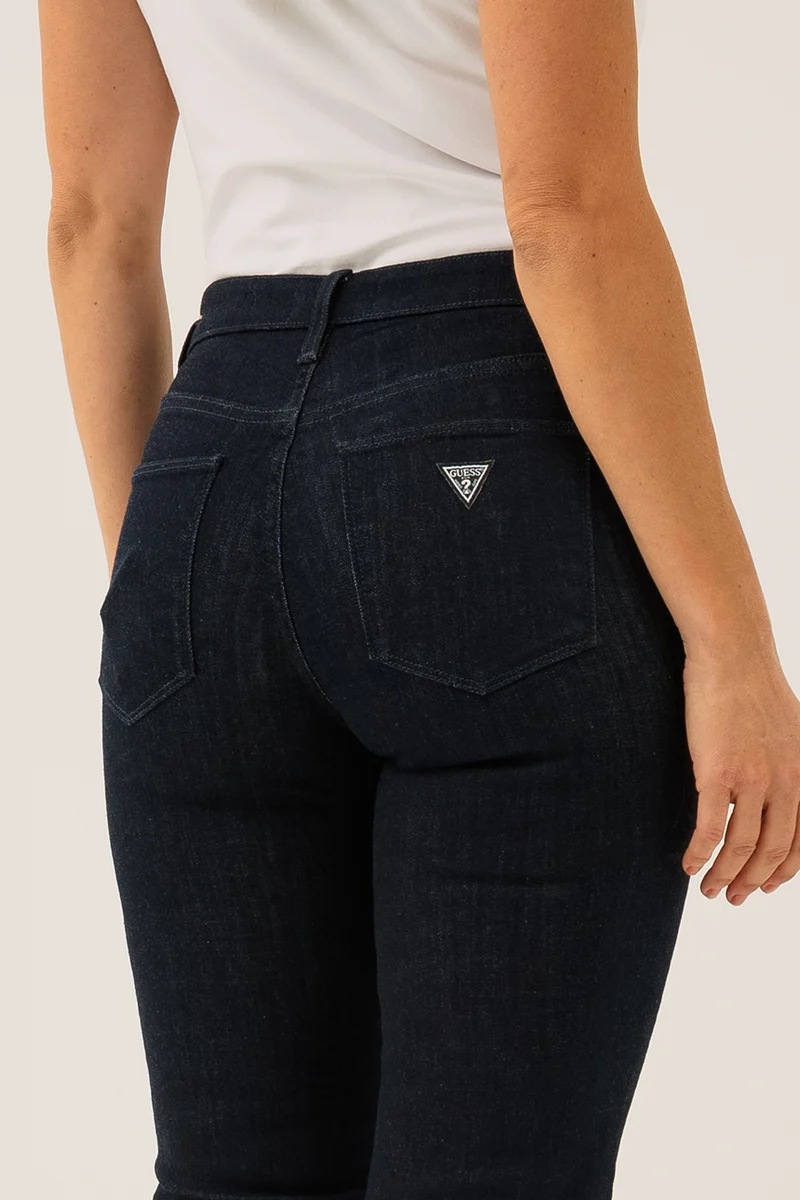 Le jeans semi-évasé bleu foncé | Modèle Sexy Boot