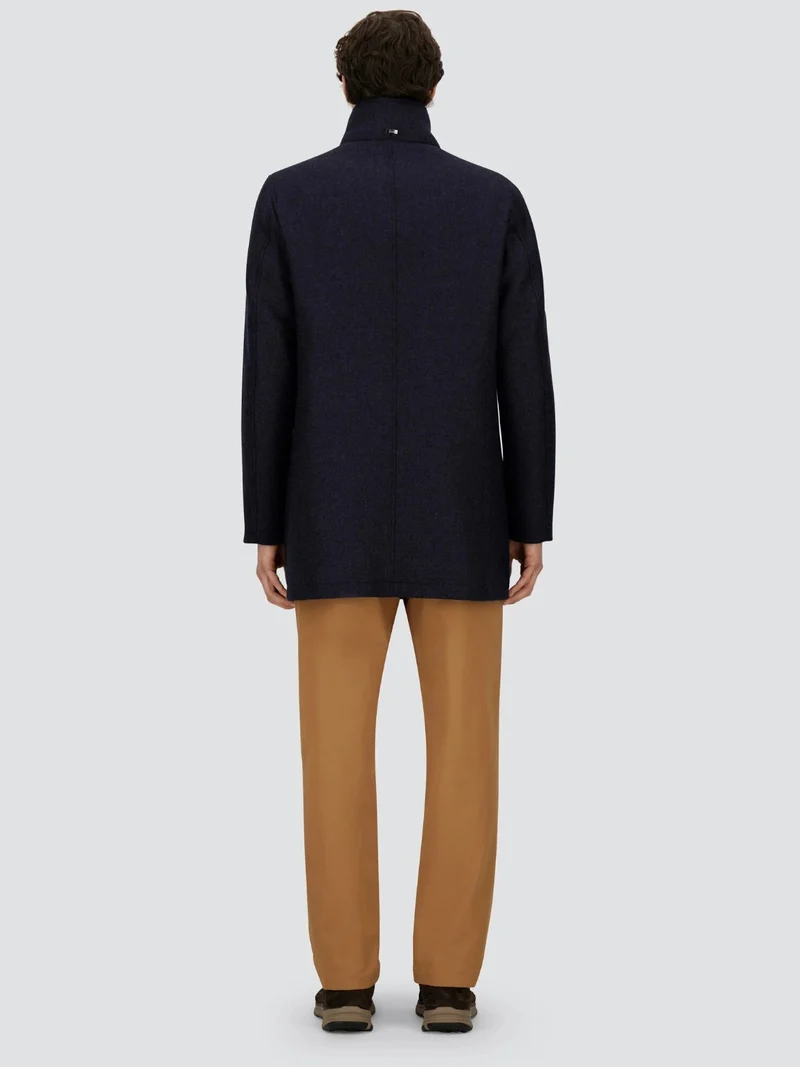 Manteau Herno marine en laine