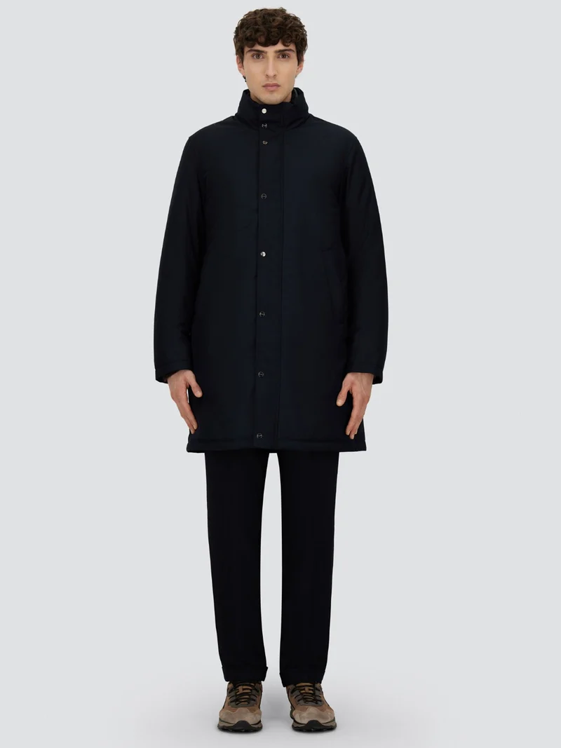Parka imperméable Herno marine en duvet