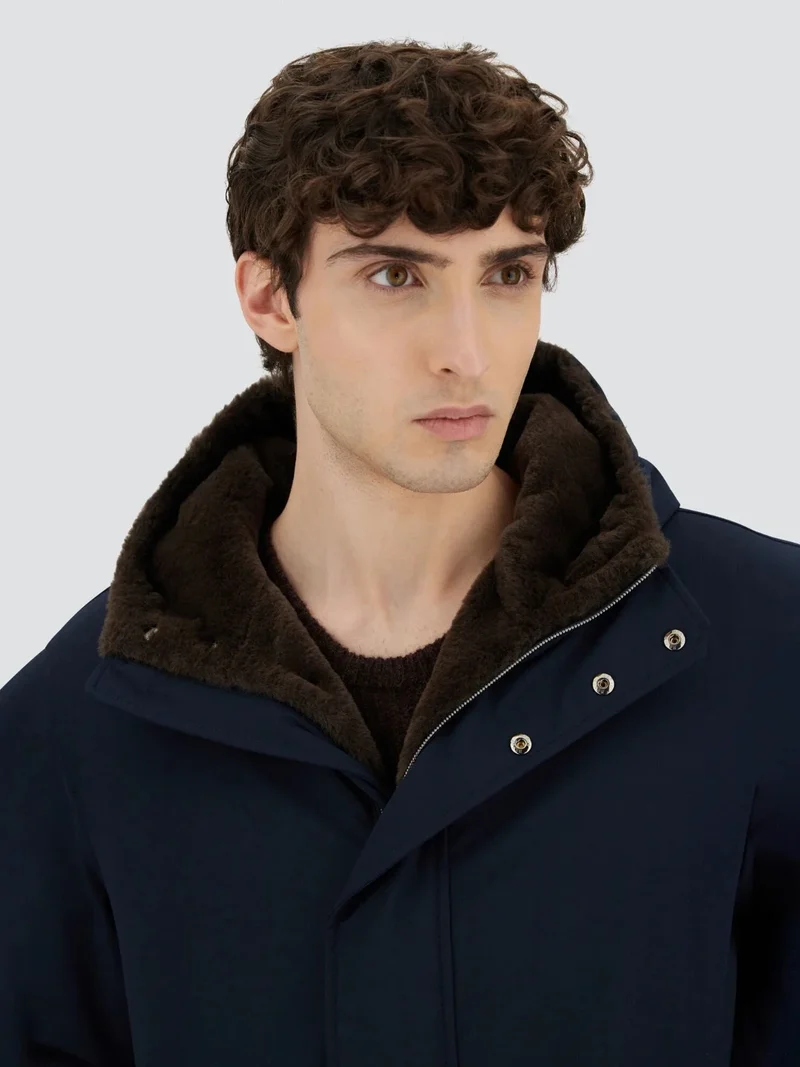 Parka imperméable Herno marine