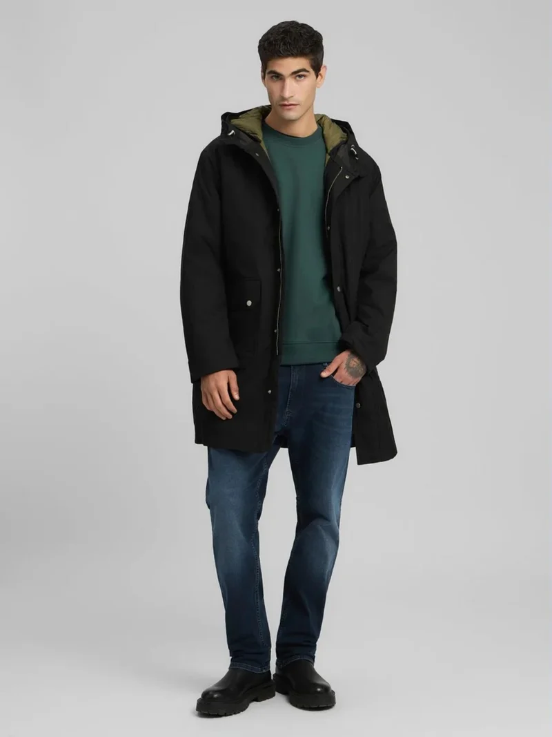 Parka imperméable Replay noire