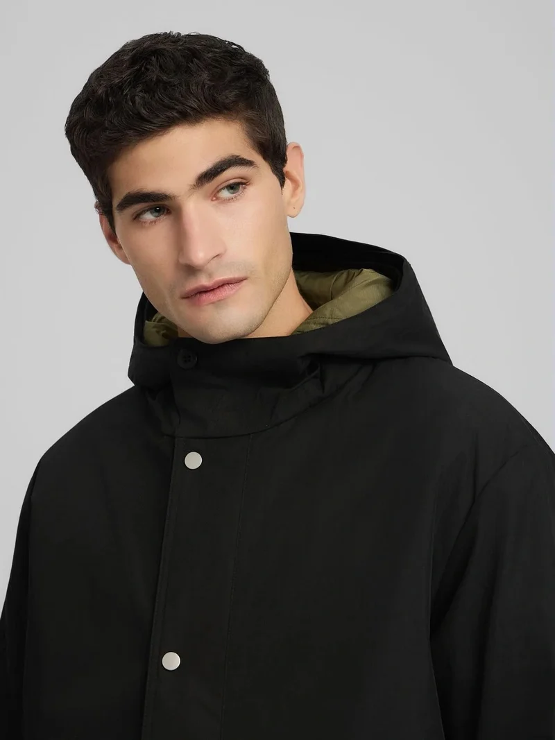 Parka imperméable Replay noire