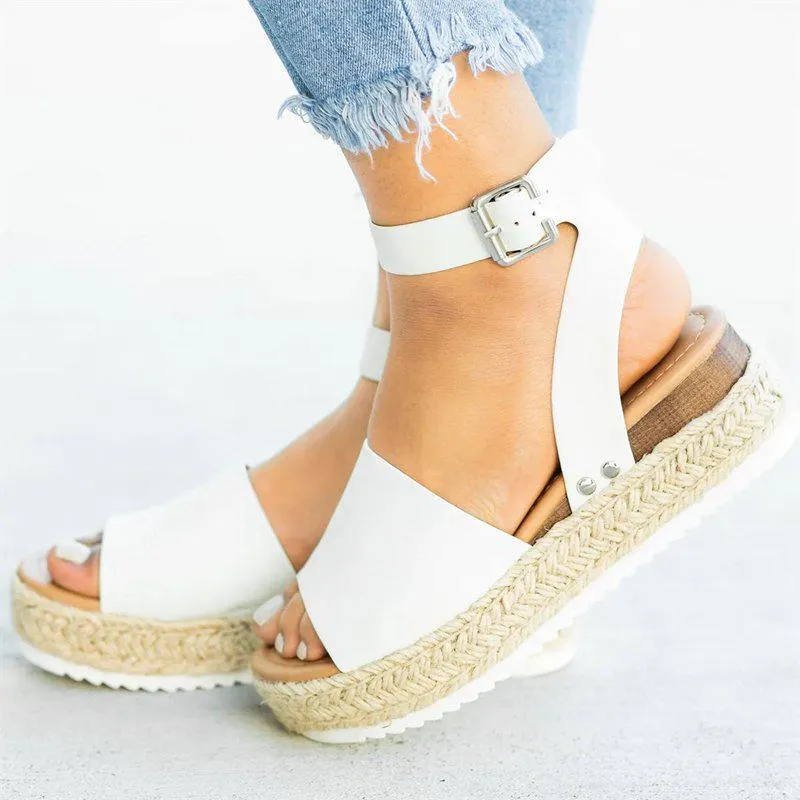 Lana | Sandales à plateforme à talons élégantes pour femmes