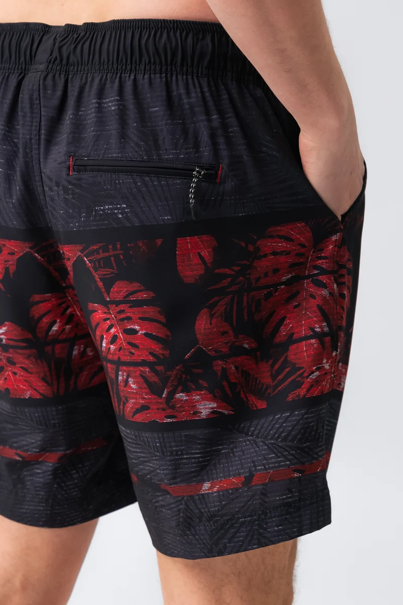 Le maillot de bain imprimé feuillages