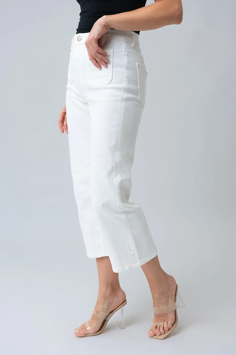 Le jeans large écourté | Modèle Lily
