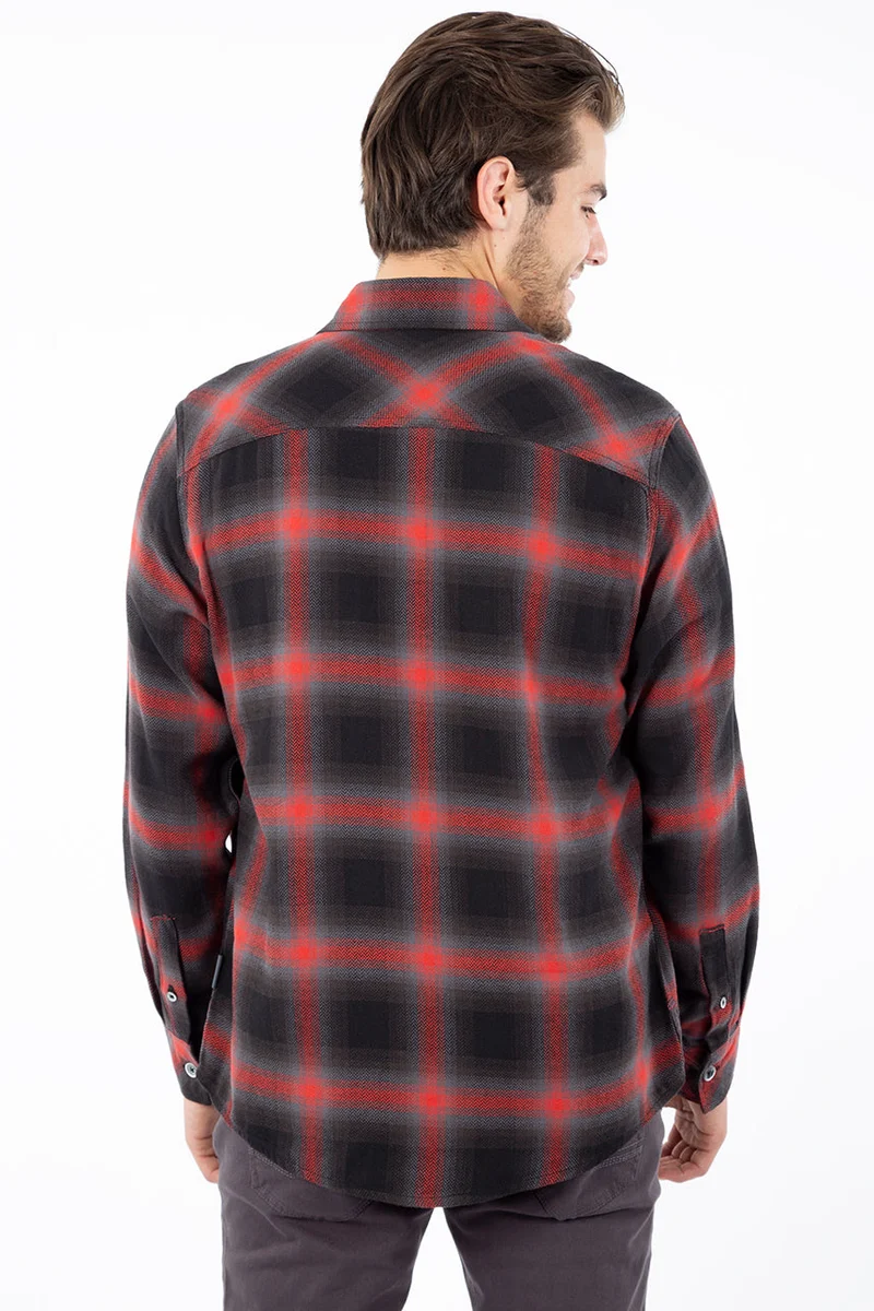 Chemise en flanelle à carreaux | Projek Raw | Modèle Lucian | 2 couleurs