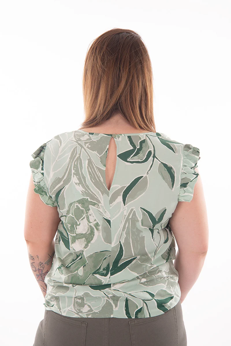 Camisole fluide frisons | 3 couleurs