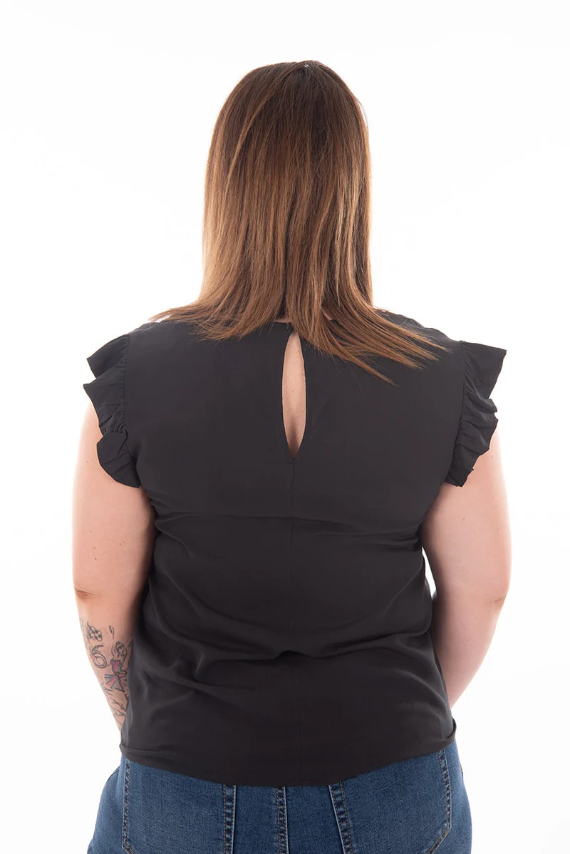 Camisole fluide frisons | 3 couleurs