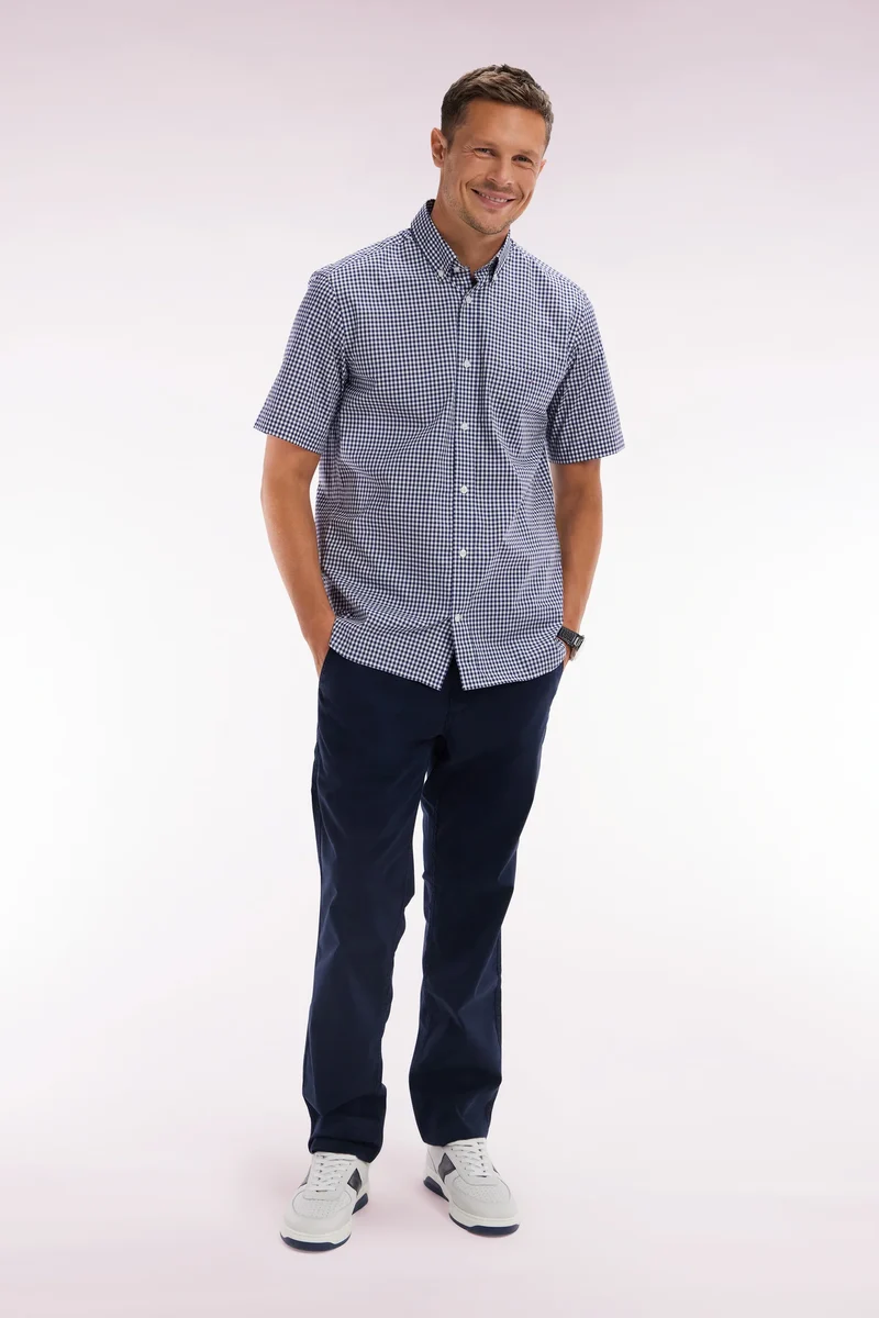 Pantalon chino Eden Park marine