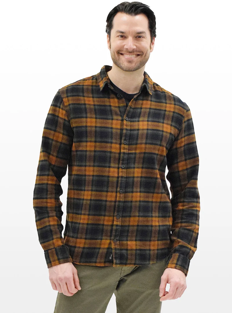 Chemise à carreaux en flanelle