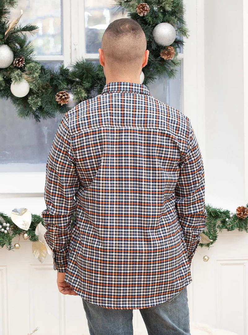 Chemise à carreaux en flanelle | 2 couleurs