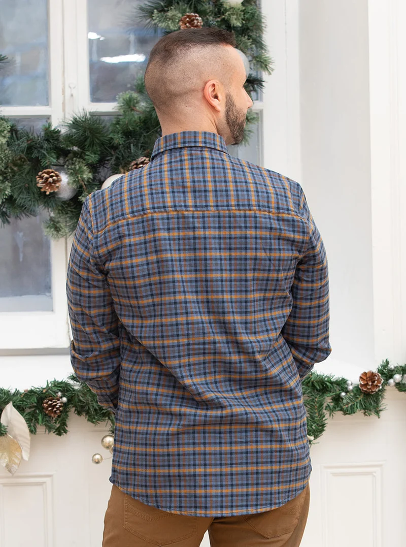 Chemise à carreaux en flanelle | 2 couleurs