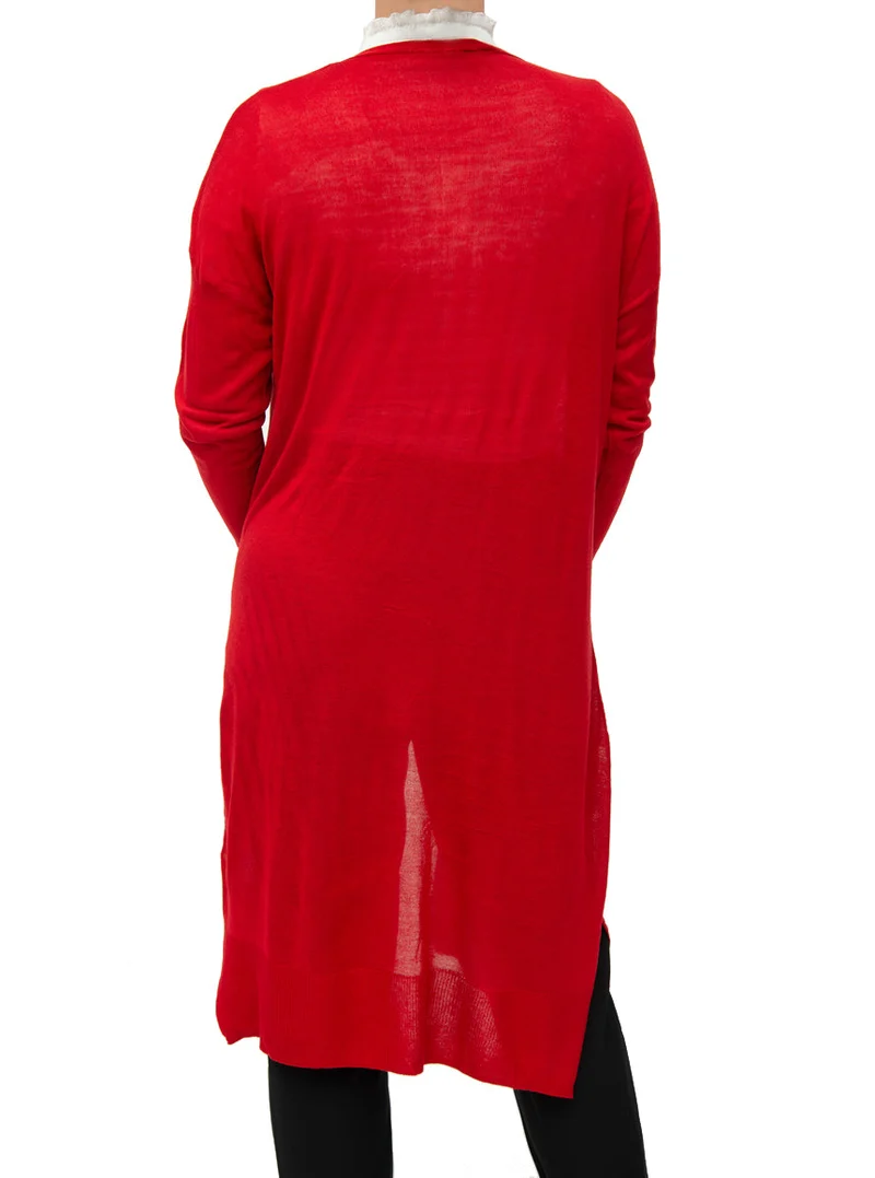 Le cardigan ouvert avec poches