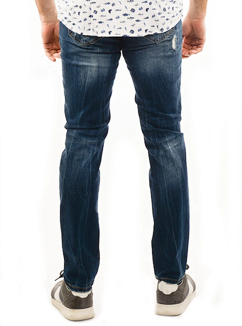 Jeans avec pièces Pentagone