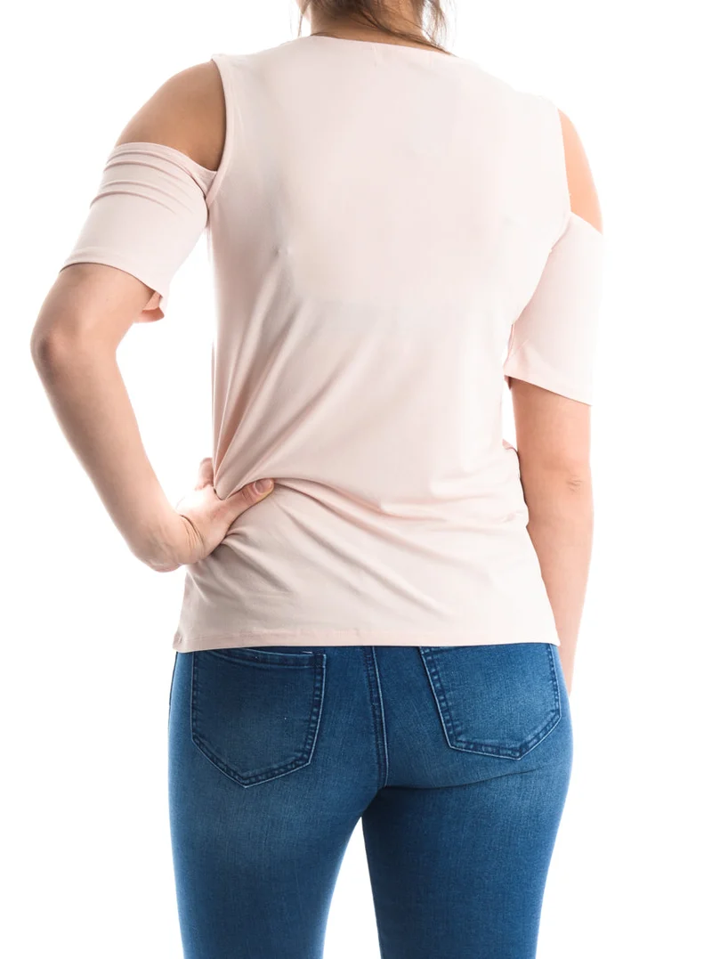 Blouse à épaules dégagées