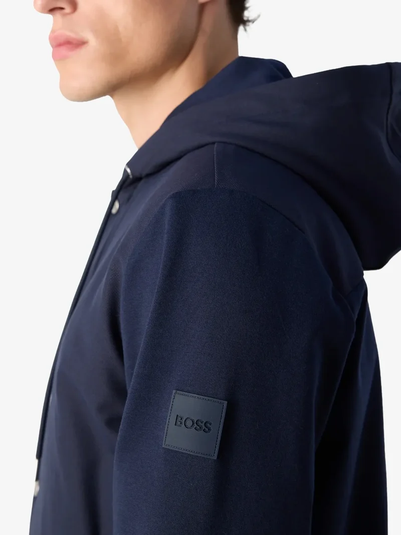 Veste légère BOSS marine en laine