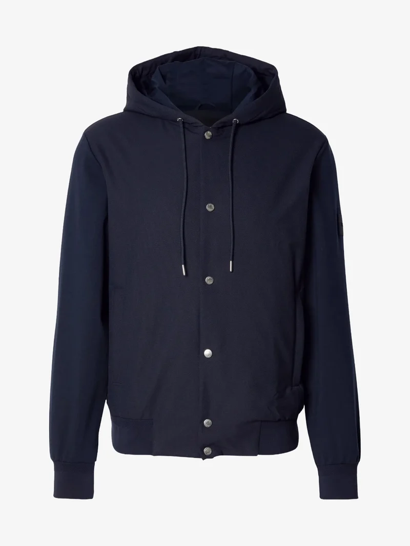 Veste légère BOSS marine en laine