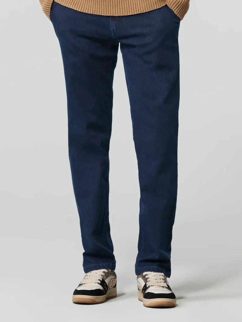 Pantalon chino Meyer bleu