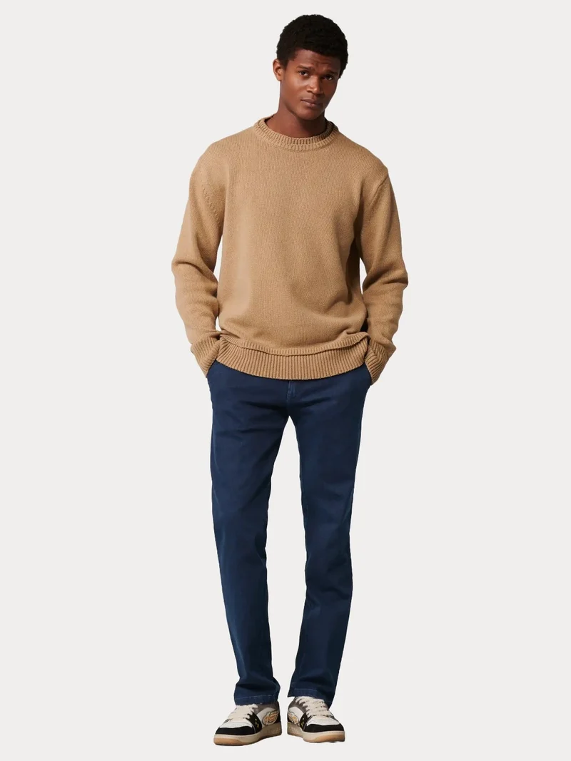 Pantalon chino Meyer bleu