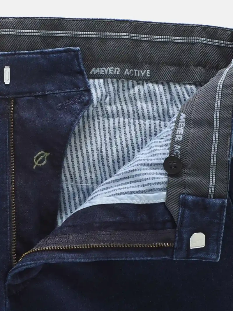 Pantalon chino Meyer bleu