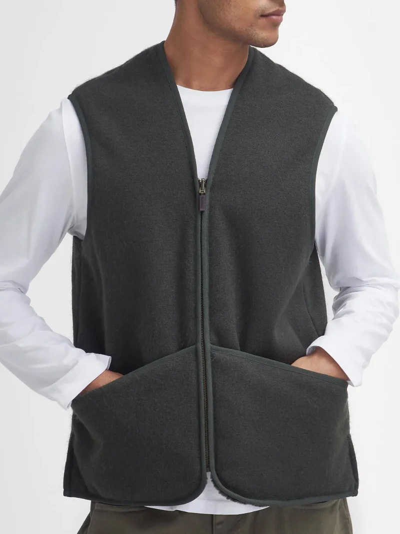 Doublure amovible Barbour kaki