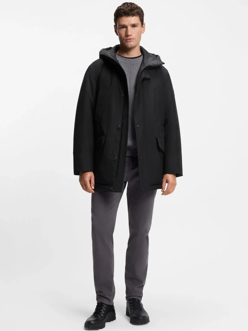 Parka déperlante BOSS noire