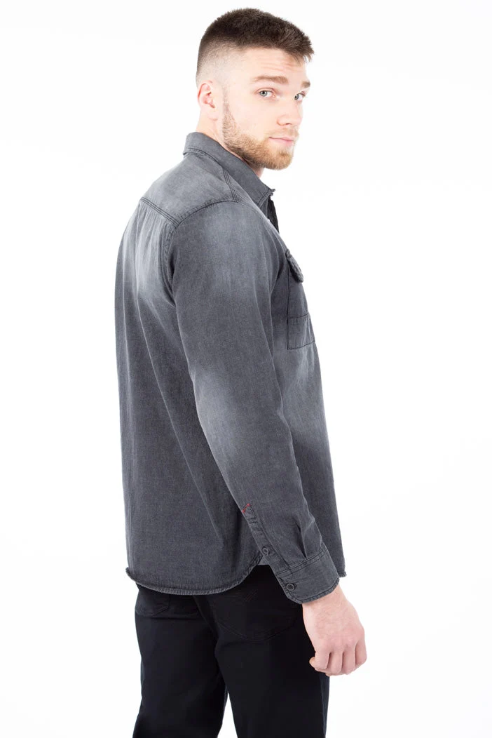 Chemise aspect denim | Projek Raw