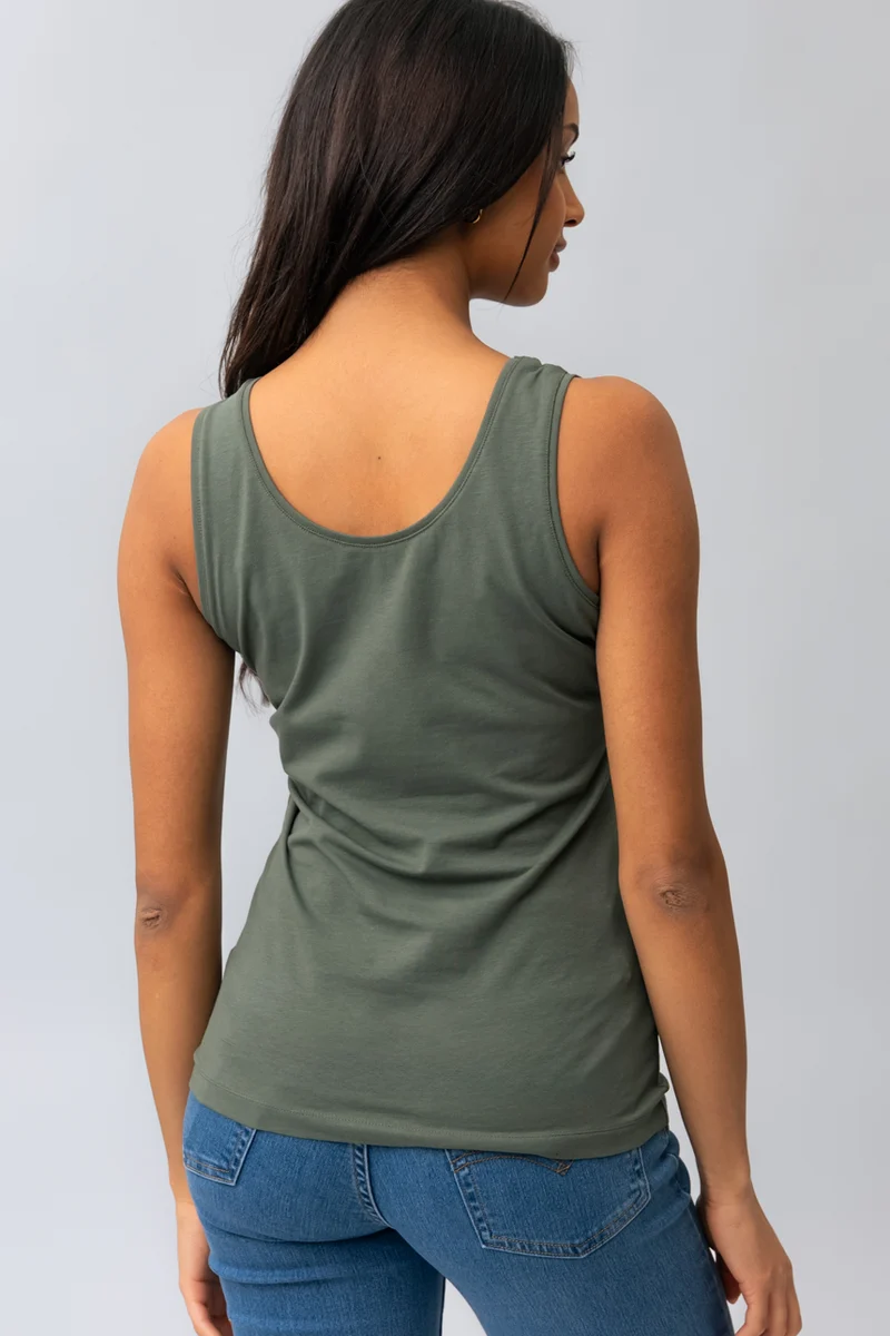 La camisole basique 2 façons