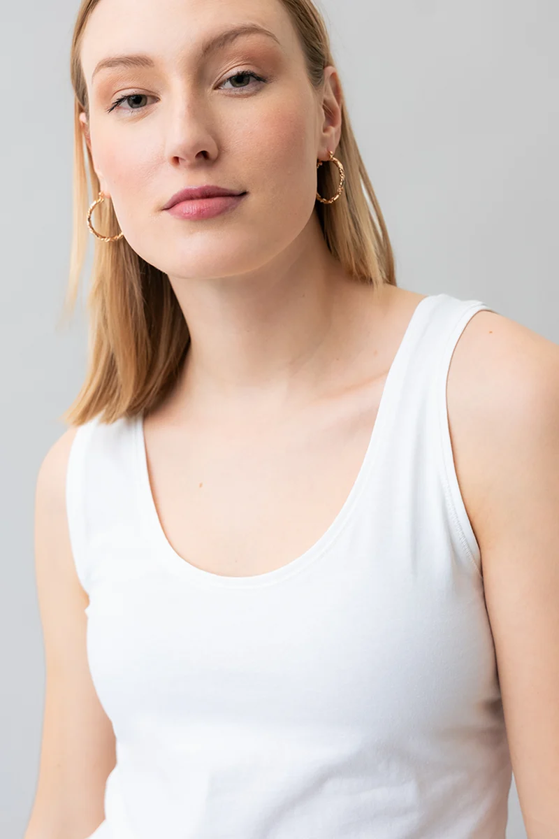 La camisole basique 2 façons