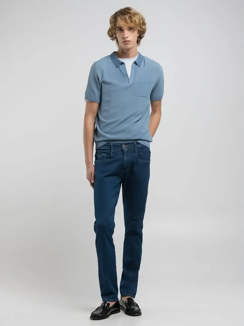 Jean Replay bleu foncé