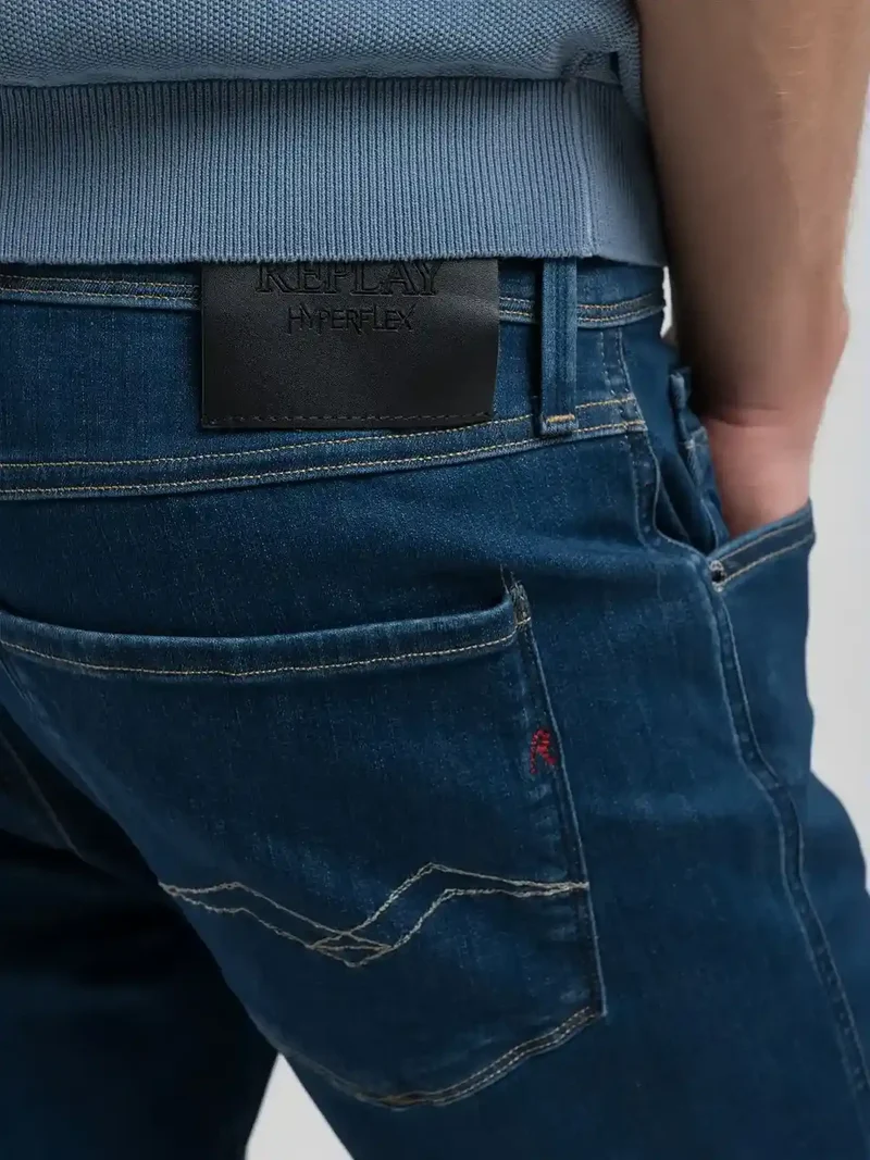 Jean Replay bleu foncé